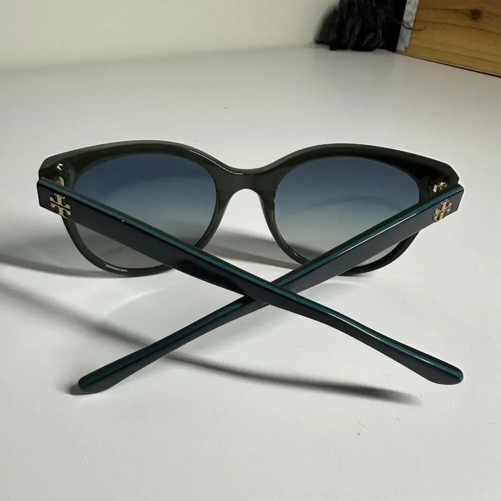 Tory Burch Blue Gradient Sunglasses